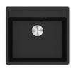 Franke Maris MRG610-52 RTL Granitový drez bez odkvapkávača, 56x51cm, onyx,114.0661.385