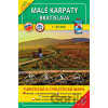 Turistická a cyklistická mapa Malé Karpaty - Bratislava - VKÚ Harmanec