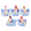 Set sběratelských sošek The Quintessential Quintuplets Prisma Wing PVC Statue 1/7 Ichika, Itsuki, Yotsuba, Miku, Nino Nakano