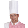 Čiapka kuchárska KOMÍN vysoká so záhybmi