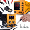 SADA LABORATÓRNEHO NAPÁJACIEHO ZDROJA ROSFIX 32V 10A + SPÁJKOVACIA STANICA PRO 2V1