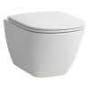 Laufen LUA set Závesné WC Rimless s WC sedátkom SoftClose H8660800000001
