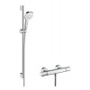 Hansgrohe 27082400 ECOSTAT Comfort sprch.batéria,Croma Select E sprcha 0,90m,biela/chróm HG 27082400