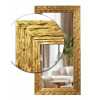 Veľké zrkadlo v bohatom štýlovom ZLATE hrubom 9 cm drevenom ráme 80x60 z13 (Veľké zrkadlo v bohatom štýlovom ZLATE hrubom 9 cm drevenom ráme 80x60 z13)