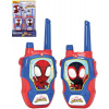 DICKIE Vysílačky dětské Walkie Talkie 2,4GHz Spidey 16cm set 2ks na baterie