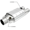 Katalyzátor MagnaFlow 99067HM duální pro dvě lambda sondy - 54mm, výstup 2x 67mm (MagnaFlow #99067HM UNIVERSAL-FIT CATALYTIC CONVERTER)