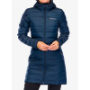 Dámsky páperový kabát Columbia Lake 22 II Down Long Hooded Jacket - collegiate navy