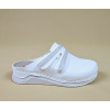 Dámske šľapky Dr.Klompa - 556 White/grey Veľkosť: 38