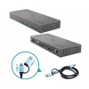 i-tec USB 3.0 / USB-C / Thunderbolt, 3x 4K Docking Station Gen 2, Power Delivery 100W CATRIPLE4KDOCKPD2 I-Tec