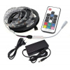 Svietidlo - svetelný zdroj - Taśma LED ZESTAW 5m RGB 5050 60/M pilot RF17 +zasi (Svietidlo - svetelný zdroj - Taśma LED ZESTAW 5m RGB 5050 60/M pilot RF17 +zasi)