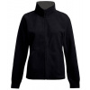 Promodoro Dámska dvojitá fleecová mikina E7985 Black XXL