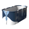 Skladacia prenosná vaňa 120 x 60 x 60 cm AGA DS2824