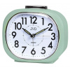 ZELENÝ OVÁLNY ČITATEĽNÝ BUDÍK JVD SRP2010.2 TICHÝ, NEKLAPÁ, 12 cm