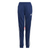 adidas Tiro 25 Essentials Sweat Tracksuit Bottoms Kids Navy Blue/Red 9-10 Years