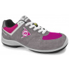 Dunlop FLYING ARROW Lady PU-PU ESD S3 - pracovná a bezpečnostná dámské sedo-ruzové topánky - Veľkosť topánok EU36-UK3.5-US4.5, Farba šedo-ružová DL02010024