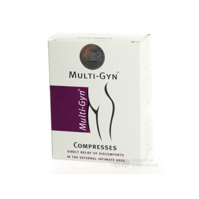 MULTI-GYN ANAL COMPRESSES obklad proti hemoroidom 1x12 ks