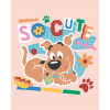 ZUTY Maľovanie podľa čísel - PLAGÁT SCOOBY S HOTDOGOM (SCOOBY DOO) Rámovanie: bez rámu a bez vypnutia plátna, Rozmer: 40x50 cm