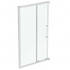 Ideal Standard i.Life - Posuvné sprchové dvere, dvojdielne, 140 cm, silver bright/číre sklo T4860EO