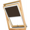 Dekodum Termoizolačná roleta na strešné okno typu VELUX MK10/M10/310 Farba látky: Wenge Silver, Farba profilu: Biela