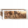 Puzzle Eurographics 1000 dielikov Dinosaury Fine Art Panoramatické