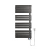 Kúpeľňový radiátor Thermal Trend DHR 45x93,4 cm antracit