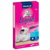 Vitakraft Cat Liquid-snack s lososem + omega 3 6 x 15 g