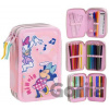 Trojité školské puzdro Disney - Minnie Mouse: Minnie a Daisy