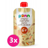 3x SALVEST Ponn BIO Kuriatko so zeleninovým pyré (110 g) VP-F166908