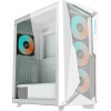 GIGABYTE C301 GLASS WHITE počítačová skrinka Midi Tower Biela (GB-C301GW)