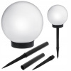 Solárne svietidlá - Záhradná solárna lampa biela LED loptu biela 8 ks (Solárne svietidlá - Záhradná solárna lampa biela LED loptu biela 8 ks)