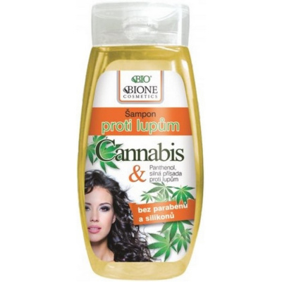 Drogerex BC Bione Cosmetics Bio Cannabis šampón na vlasy proti lupinám 260 ml