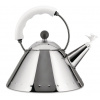 Alessi Varná kanvica 9093 2 l, strieborná / biela