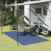 vidaXL Kempingová podložka modrá 4x2 m 4008455