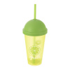 ORION Pohár s viečkom a slamkou Fresh lime 500 ml