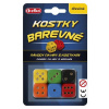 Efko Barevné hrací kostkydřevěné