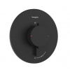 Hansgrohe Ecostat Comfort S Sprchová batéria pod omietku, s termostatom, matná čierna 33714670-HG