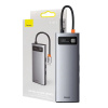 Rozbočovač 9v1 Baseus Metal Gleam Series, USB-C na 3x USB 3.0 + HDMI + USB-C PD + Ethernet RJ45 + microSD/SD + VGA CAHUB-CU0G