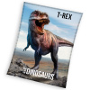Carbotex Detská deka T-Rex Predátor 130x170 cm