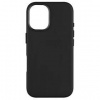 Kryt na mobil Fixed MagLeather s podporou MagSafe pro Apple iPhone 16, černý FIXLM-1400-BK