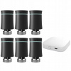 Termostatická hlavica SMART Zigbee 6X + HUBová brána