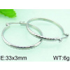Náušnice kruhy vzor ny4810 chirurgická oceľ (Náušnice kruhy vzor ny4810 chirurgická oceľ)