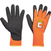 Cerva ARVENSIS Zimné pracovné rukavice oranžová/čierna 10/XL