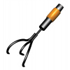 Fiskars Kultivátor QuikFit s krátkym stredným hrotom 1000685