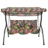 Sada vankúšov a strieška na hojdačku Luna / Kate 130 cm G052-23IB PATIO
