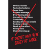 It Doesn't Have to Be Crazy at Work (Jason Fried,David Heinemeier Hansson)(Pevná)