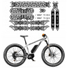 UNIVERZÁLNA SADA NÁLEPIEK na rám bicykla WIKING