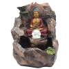 Fontána meditujúci Buddha s guľou