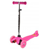 Werk MINI Scooter so svietiacimi kolieskami růžová