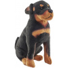 Plyšák Wild Republic Plyš pes so zvukom Rottweiler tmavý 14cm (092389274158)