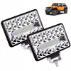 2ks pracovná lampa LED reflektor špehovač 2v1 SILNÁ 36 LED 108W